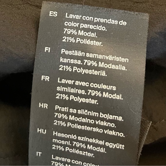 COS Ruffled Tunic Black Dress - Picture 10 of 12